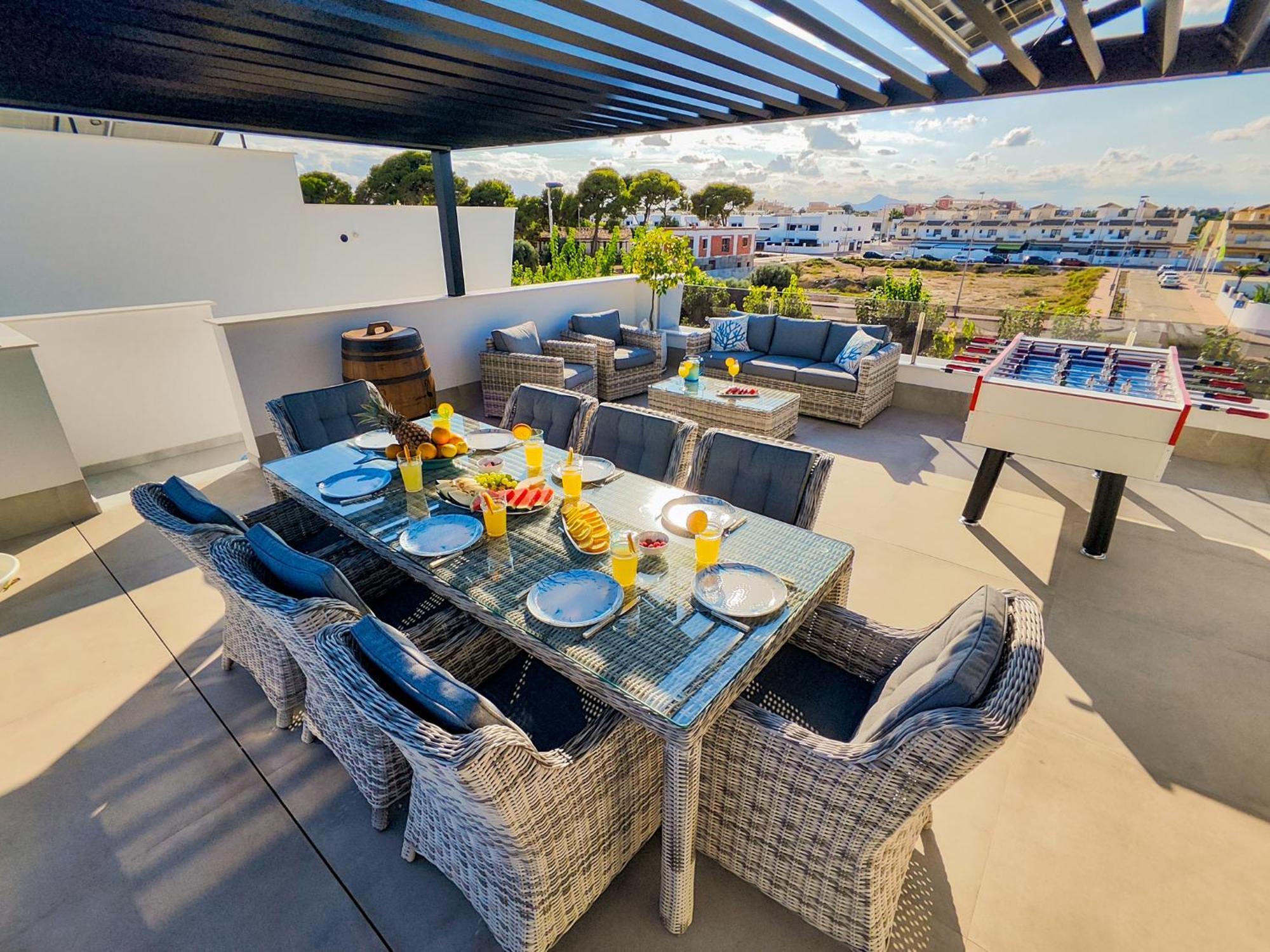Villa Murcia - Private Heated Pool & Jacuzzi 圣地亚哥德拉里贝拉 外观 照片