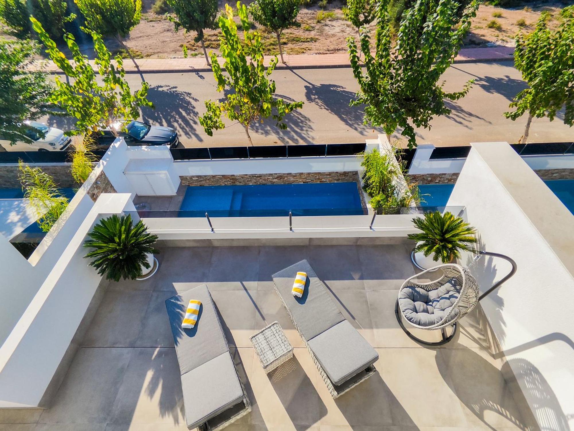 Villa Murcia - Private Heated Pool & Jacuzzi 圣地亚哥德拉里贝拉 外观 照片
